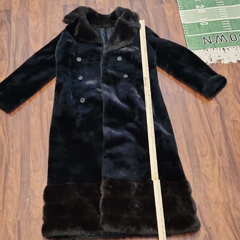 Faux Fur Maxi Coat
